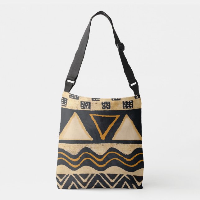 Sac fourre-tout Tribal Africain - Cadeau de la Fêt (Devant)