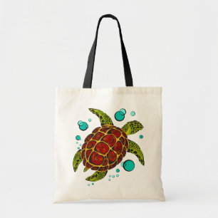 Sac fourre-tout tribal coloré à tatouage de tort