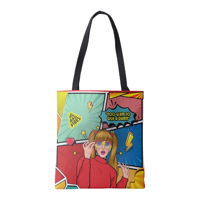 Sac fourre-tout trop glamour (Too glam tote bag)