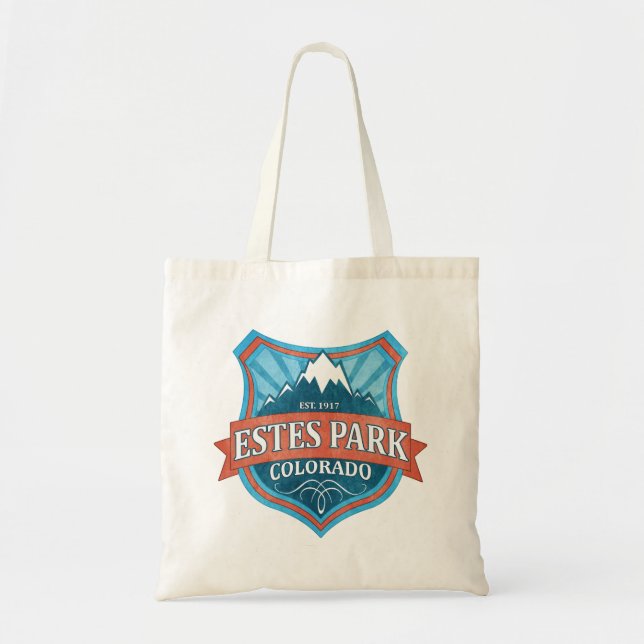 Sac fourre-tout turquoise Estes Park Colorado (Devant)