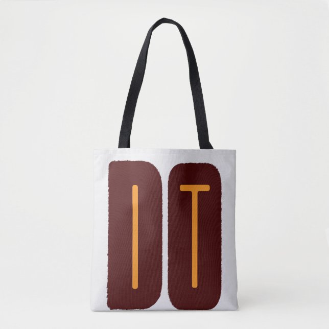 sac fourre-tout typographie fais-le (Devant)