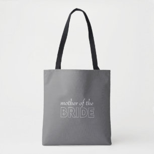 Sac fourre-tout typographie moderne minimale de la