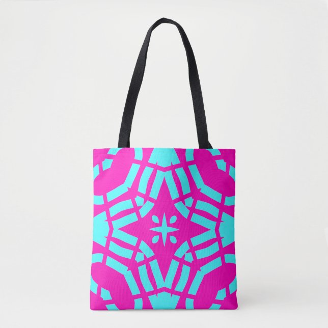 Sac fourre-tout, Un design classique et géométriqu (Devant)