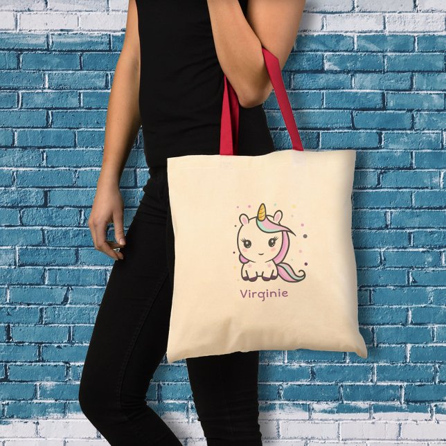Sac fourre-tout Unicorn mignon (Cute Unicorn Tote Bag)