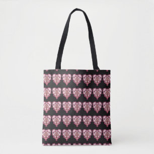 Sac fourre-tout unique à coeur, cartable, sac