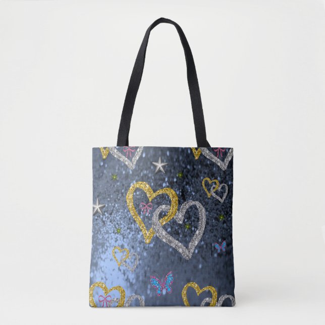 sac fourre-tout valentines jour amour coeur (Devant)