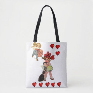 Sac fourre-tout valentines jour amour coeur