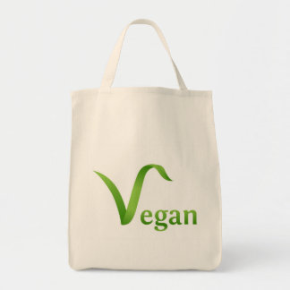 Sac fourre-tout végétalien à épicerie