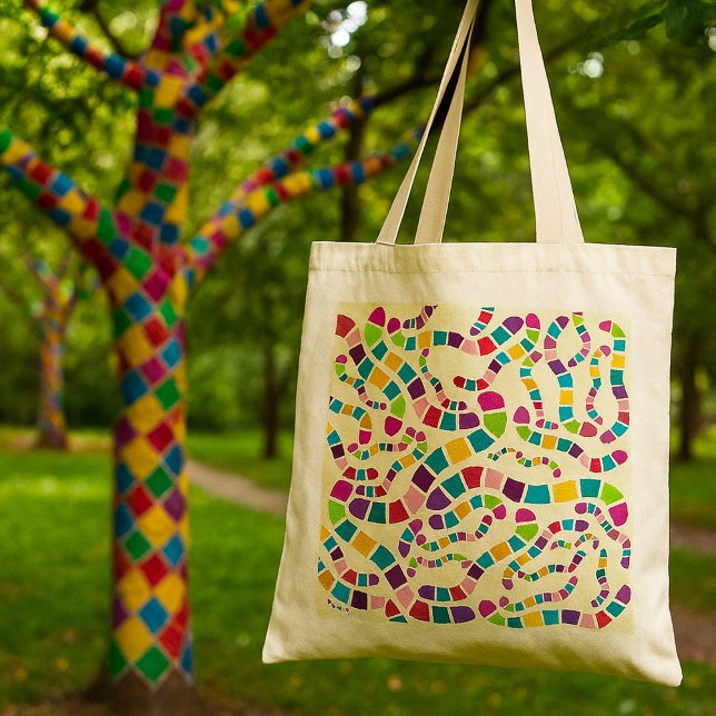 Sac fourre-tout vers colorés (Créateur téléchargé)