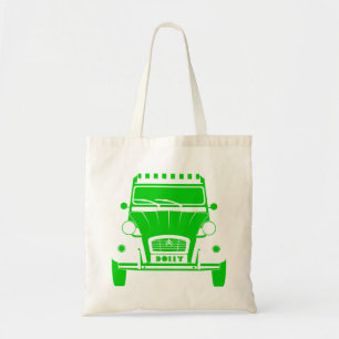 Sac fourre-tout vert à chariot de Citroen 2cv Deu