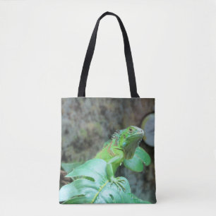 Sac fourre-tout vert d'iguane
