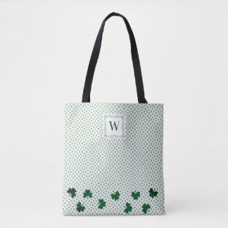 Sac fourre-tout vert shamrock