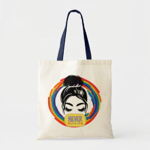Sac fourre-tout Vibes - N'abandonnez jamais