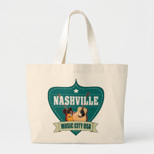Sac fourre-tout vintage à éléphant de ville de