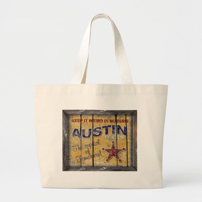 Sac fourre-tout vintage au Texas - à Austin (Devant)