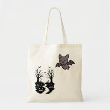 Sac fourre-tout vintage cueillette de citrouille
