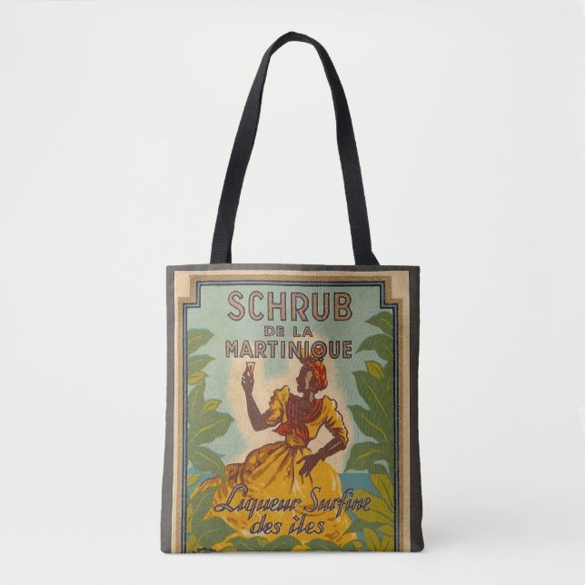 Sac fourre-tout Vintage de la Martinique (Devant)