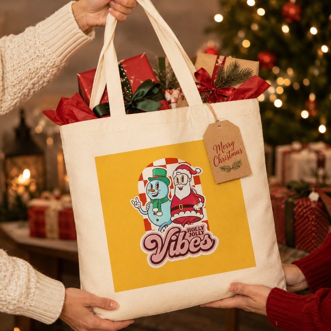 Sac fourre-tout vintage Jolly (A Gift Bag They’ll Actually Reuse)