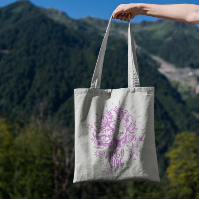 Sac fourre-tout Virgo Girl (Créateur téléchargé)