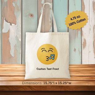 Sac fourre-tout visage sifflant aux yeux souriants