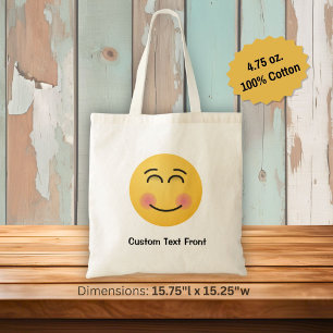 Sac fourre-tout Visage souriant aux yeux souriants
