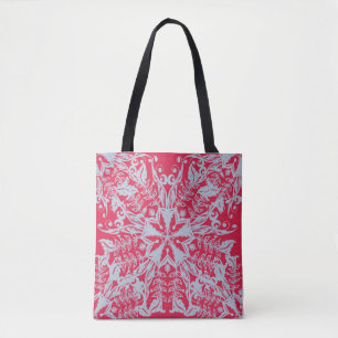 Sac fourre-tout Viva Magenta avec Décor Argent