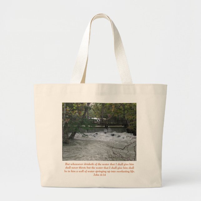 Sac fourre-tout vivant à l'eau (Devant)