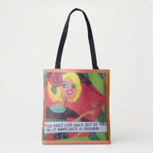 Sac fourre - tout vous vivez seulement une fois