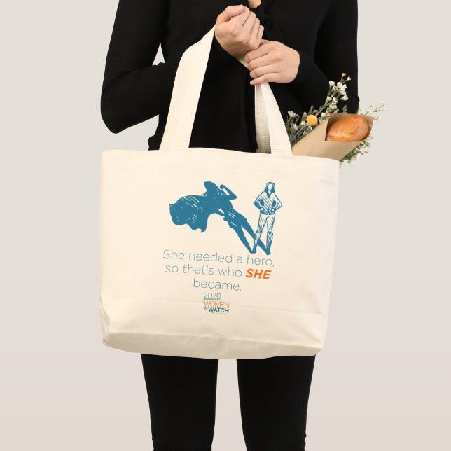 Sac fourre-tout W2W - Il Lui Fallait Un Héros (Devant (produit))