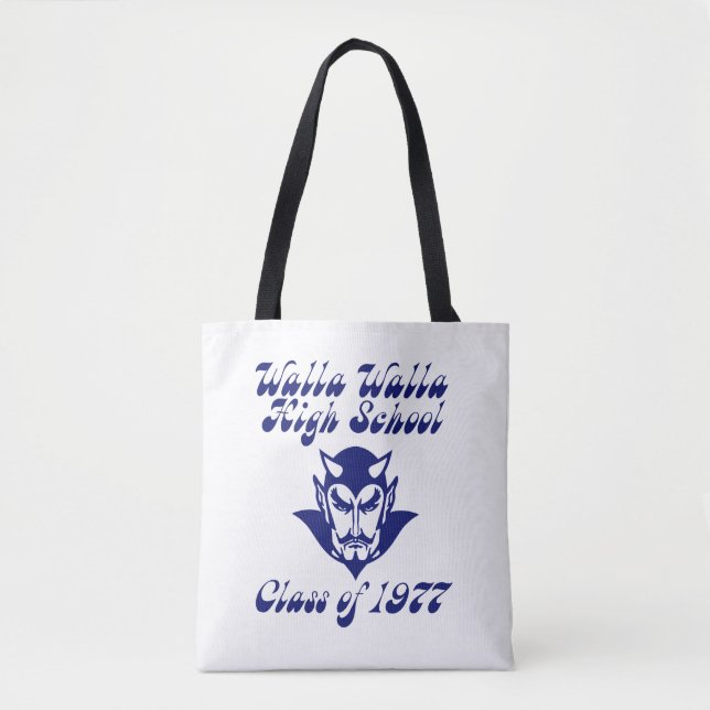 Sac fourre-tout Wa-Hi promotion 1977 (Devant)