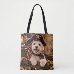 Sac fourre-tout Westie Pirate