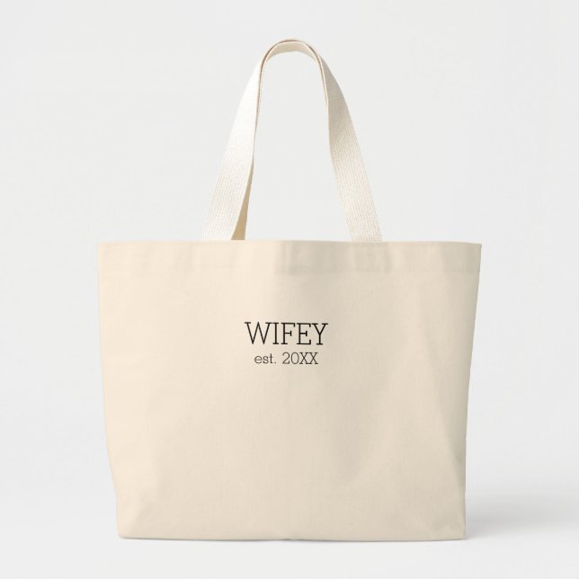 Sac fourre-tout Wifey (Devant)