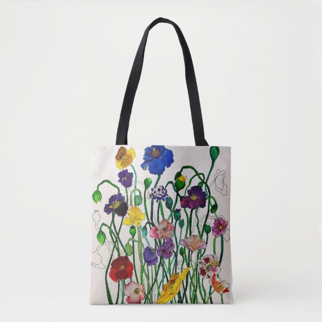 Sac fourre-tout Wild Poppie (Devant)