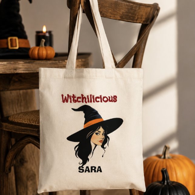 Sac fourre-tout Witchilicious Halloween Trick or T (Créateur téléchargé)
