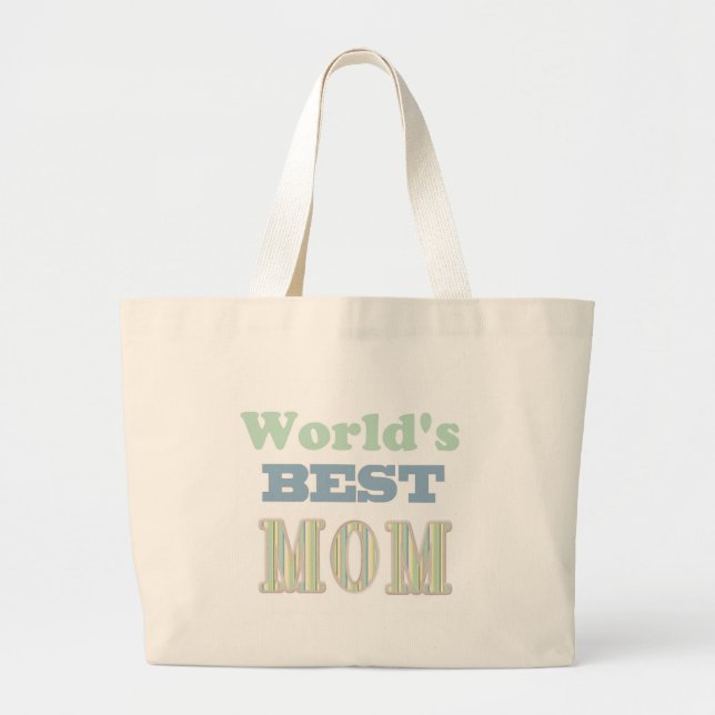 Sac fourre-tout Worlds Best Mom (Devant)
