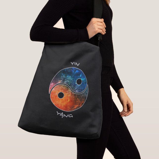 Sac fourre-tout Yin Yang (De près)