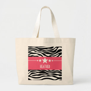 Sac fourre-tout Zebra Rose Sassy Star