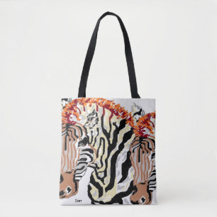 Sac fourre-tout/zèbres tout-en-un personnalisés