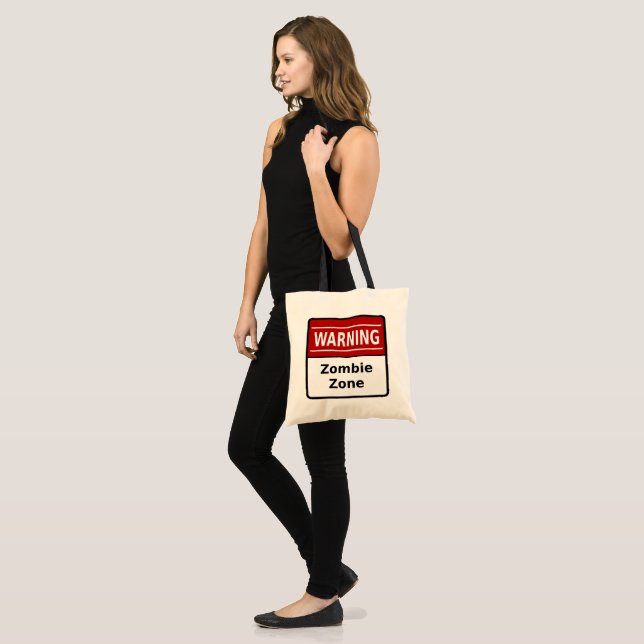 Sac fourre-tout Zombie Zone (Devant (modèle))