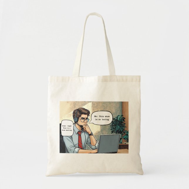 sac fourre-tout 'Zoom Gloom' (Devant)