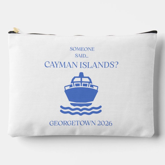 Sac Grand Poche de Croisière Georgetown Îles Caïma (Recto)