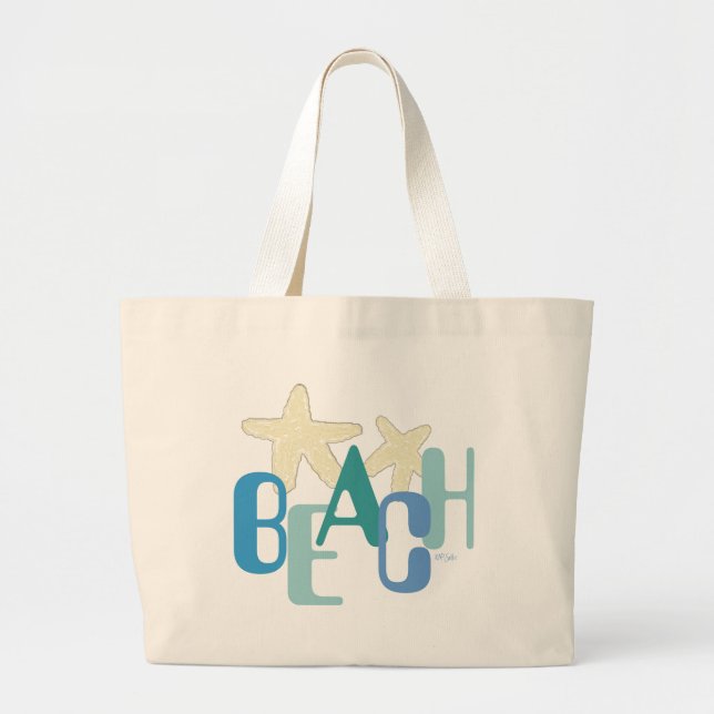 Sac graphique de plage (Devant)