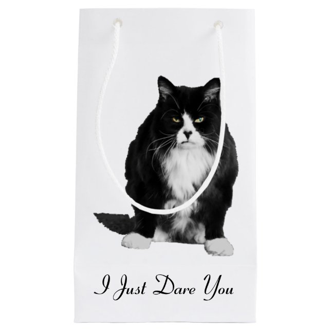 Sac grincheux de cadeau de chat (Devant)