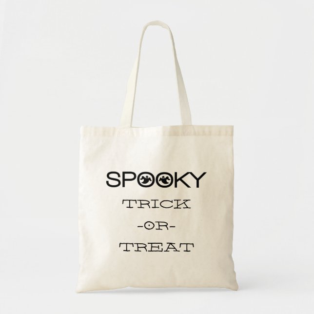Sac Halloween éffrayant (Devant)