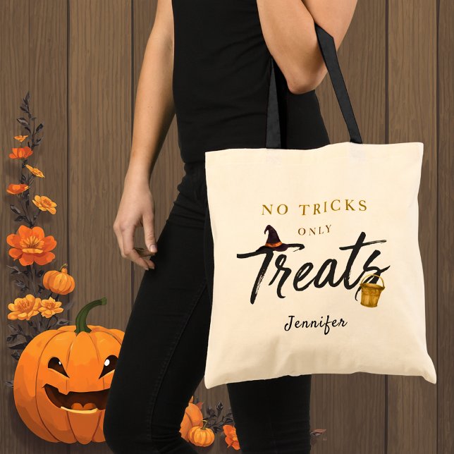 Sac Halloween personnalisé « Pas de farces, que de (Créateur téléchargé)
