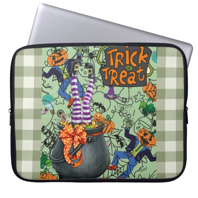 Sac Halloween pour Électronique, Trick or Treat (Devant)