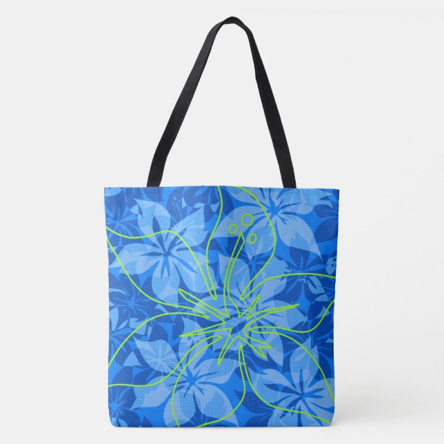 Sac hawaïen de plage de Camo de ketmie d'Olowalu (Devant)