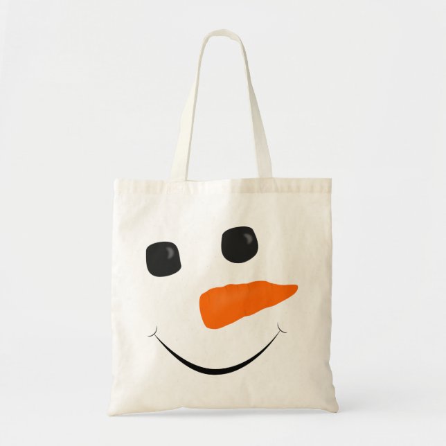 Sac heureux de bonhomme de neige (Devant)
