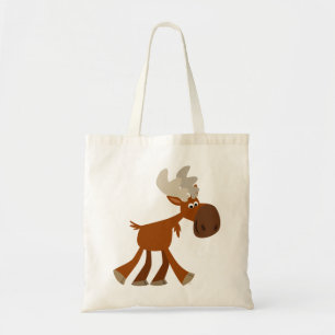 Sac heureux mignon d'orignaux de bande dessinée