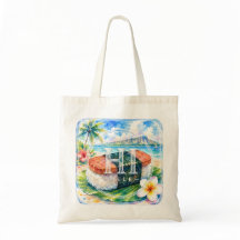 Sac HIMELE Hawaiian Tote Bag Spam Musubi